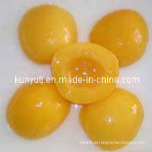 Eingemachter gelber Pfirsich mit hoher Qualität